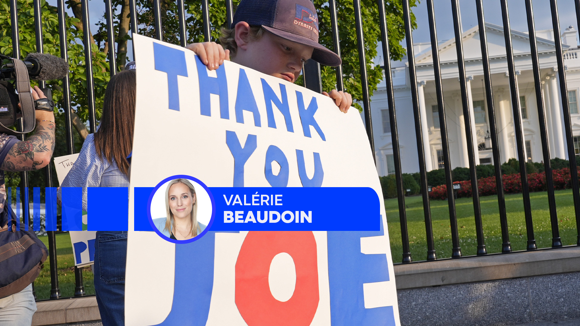 Valérie Beaudoin Biden passe finalement le flambeau Joe le patriote