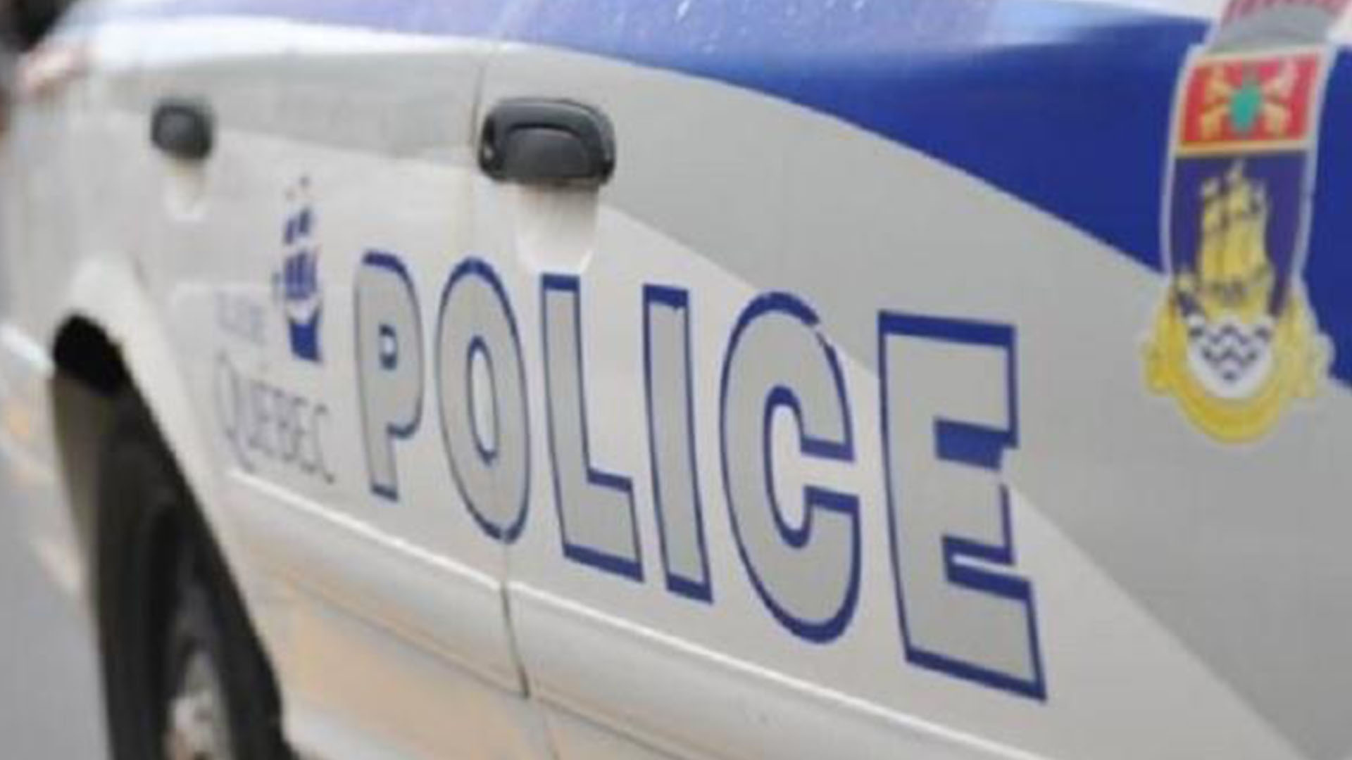 Voiture de la police de la Ville de Québec