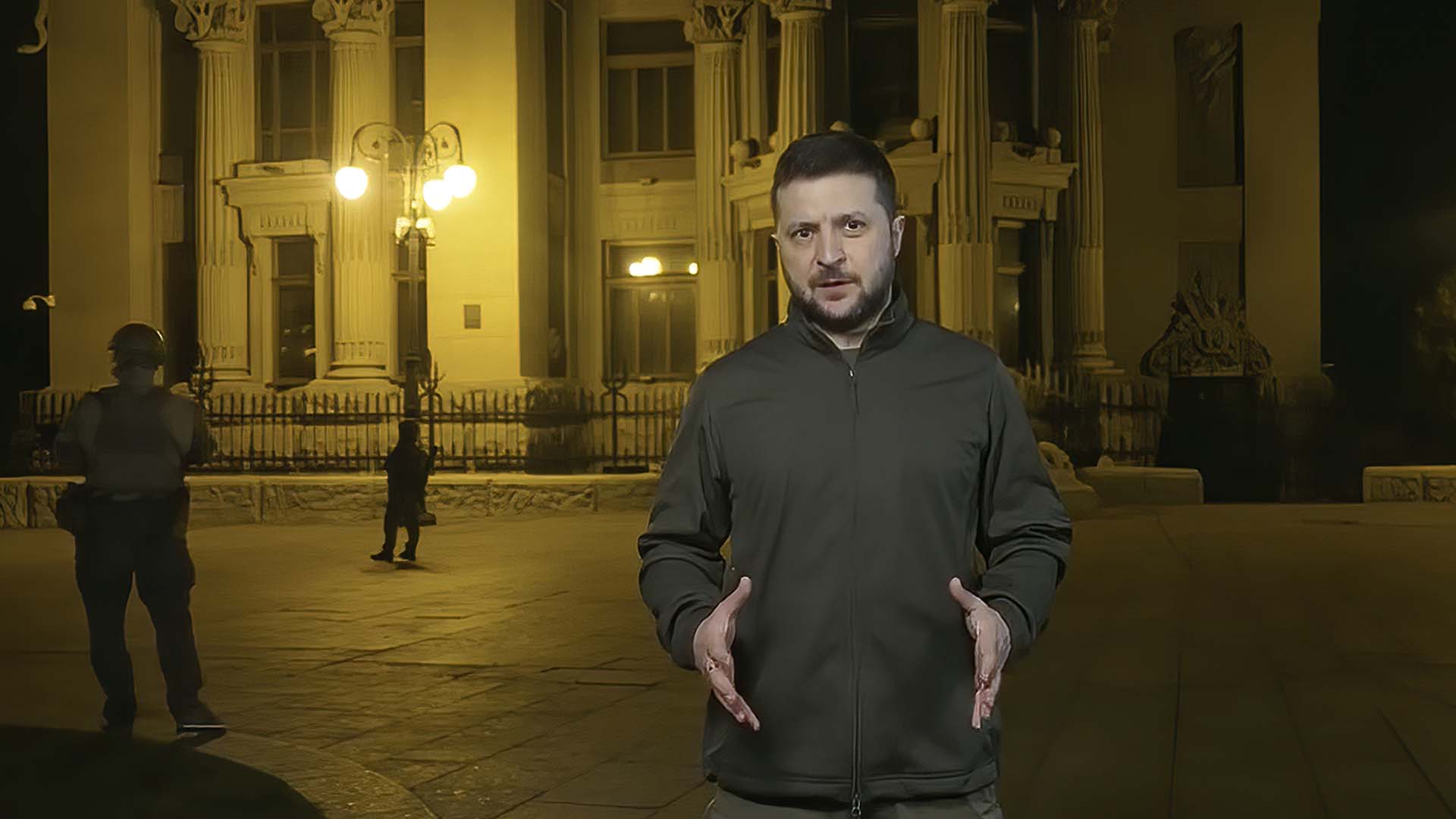 Le président de l'Ukraine, Volodymyr Zelensky (photo), a indiqué que «quelque choses les empêchait de déterminer quelle est leur mère-patrie» qu’ils ont «violé leur serment militaire d’allégeance au peuple ukrainien.»