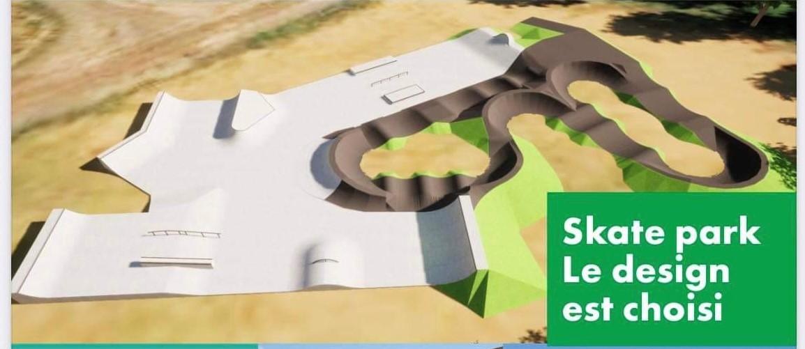 Le site comprendra un «skatepark» pour les adeptes de planche à roulettes. 