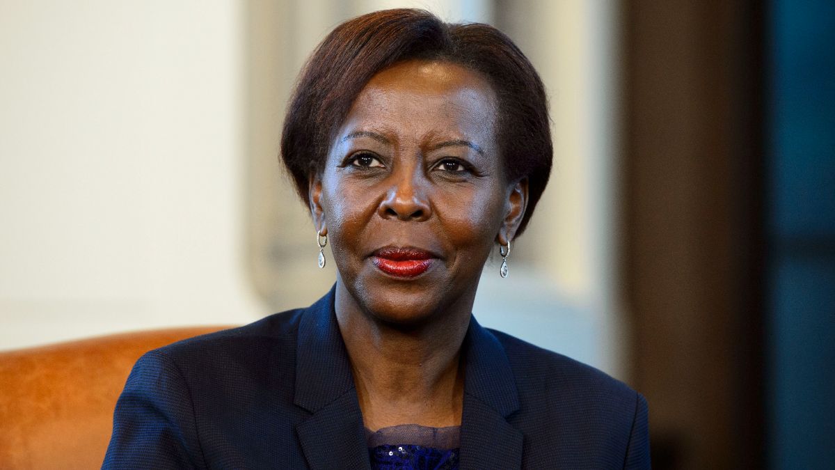 La secrétaire générale de l’Organisation internationale de la francophonie, Louise Mushikiwabo.
