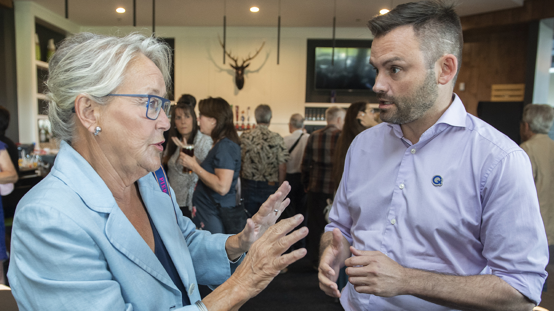 L'ex-première ministre Pauline Marois n'a pas cherché à dorer la pilule quant à la situation du PQ, mais elle a invoqué l'espoir à plus d'une reprise.