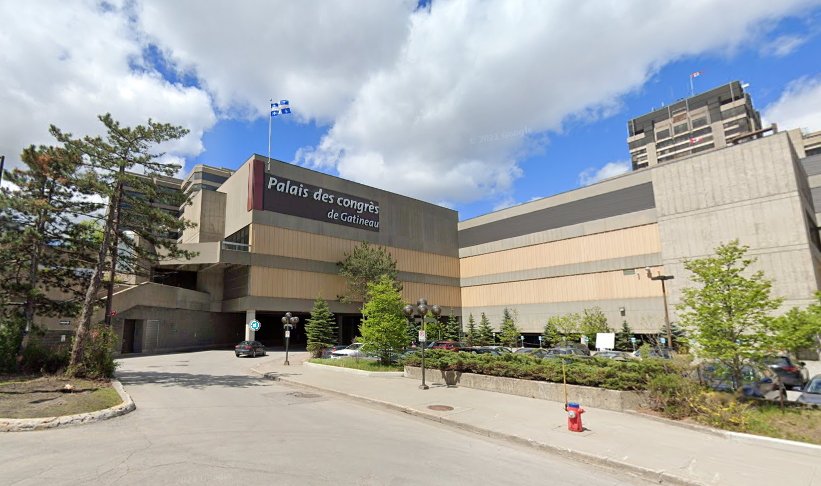 Le Palais des congrès de Gatineau a été construit en 1981.