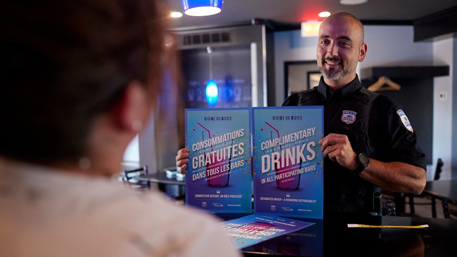 Les conducteurs désignés de Longueuil ont désormais droit à des boissons gratuites non-alcoolisées à Longueuil.