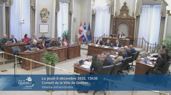 Conseil municipal de la Ville de Québec