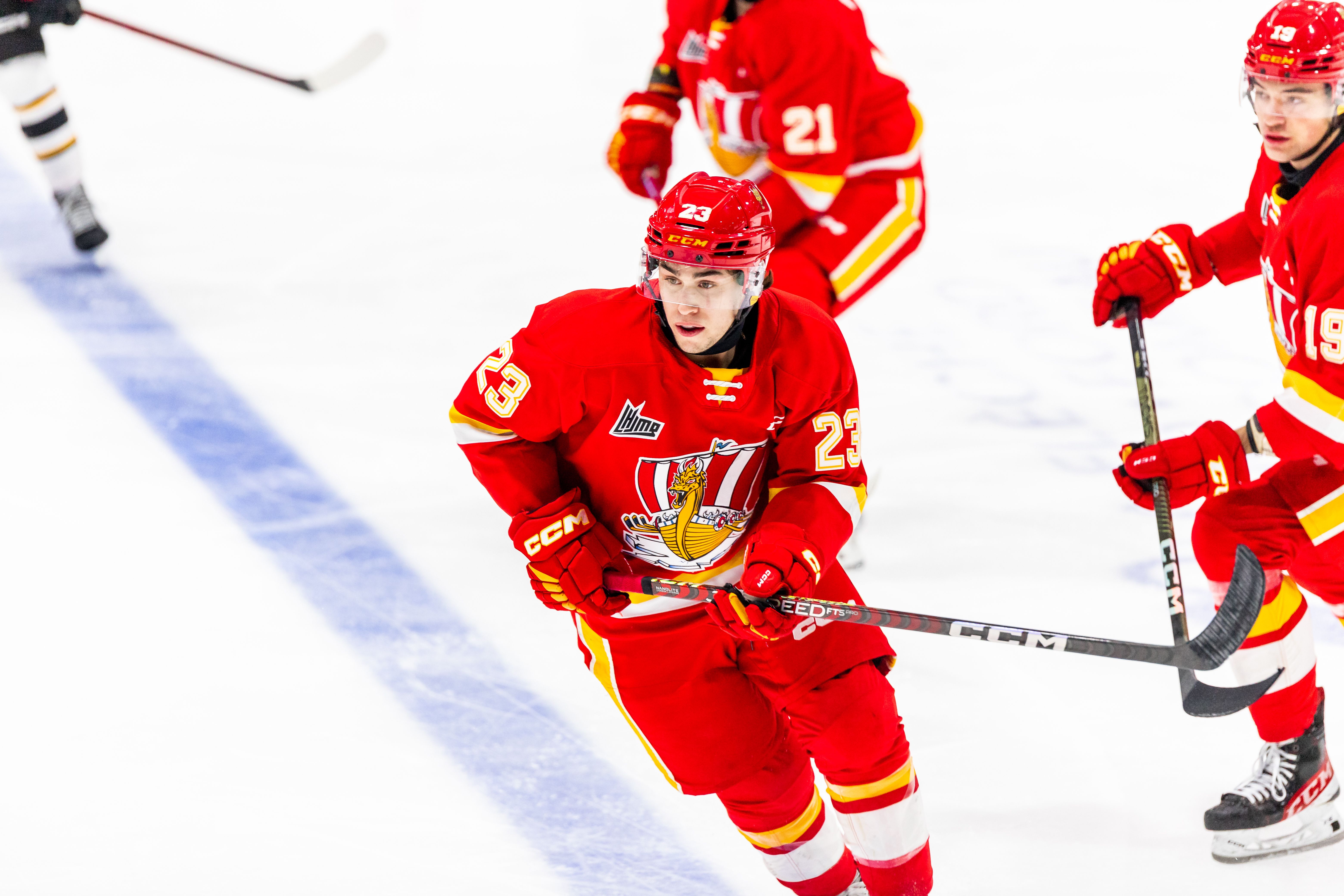 Nathan Baril passe du Drakkar de Baie-Comeau aux Foreurs de Val-d'Or.