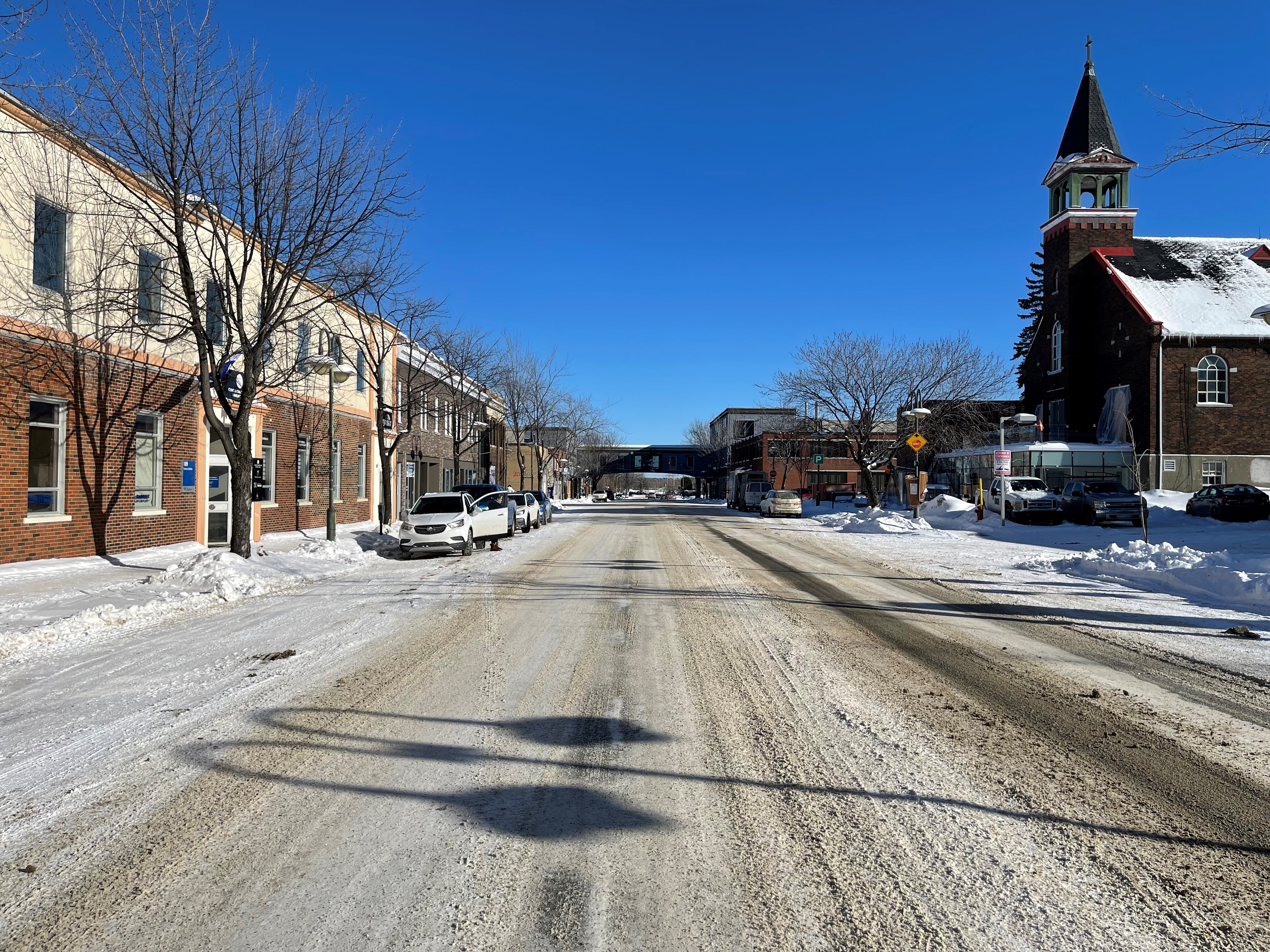 Le quartier Notre-Dame de Rouyn-Noranda, aussi connu comme étant le Vieux-Noranda.