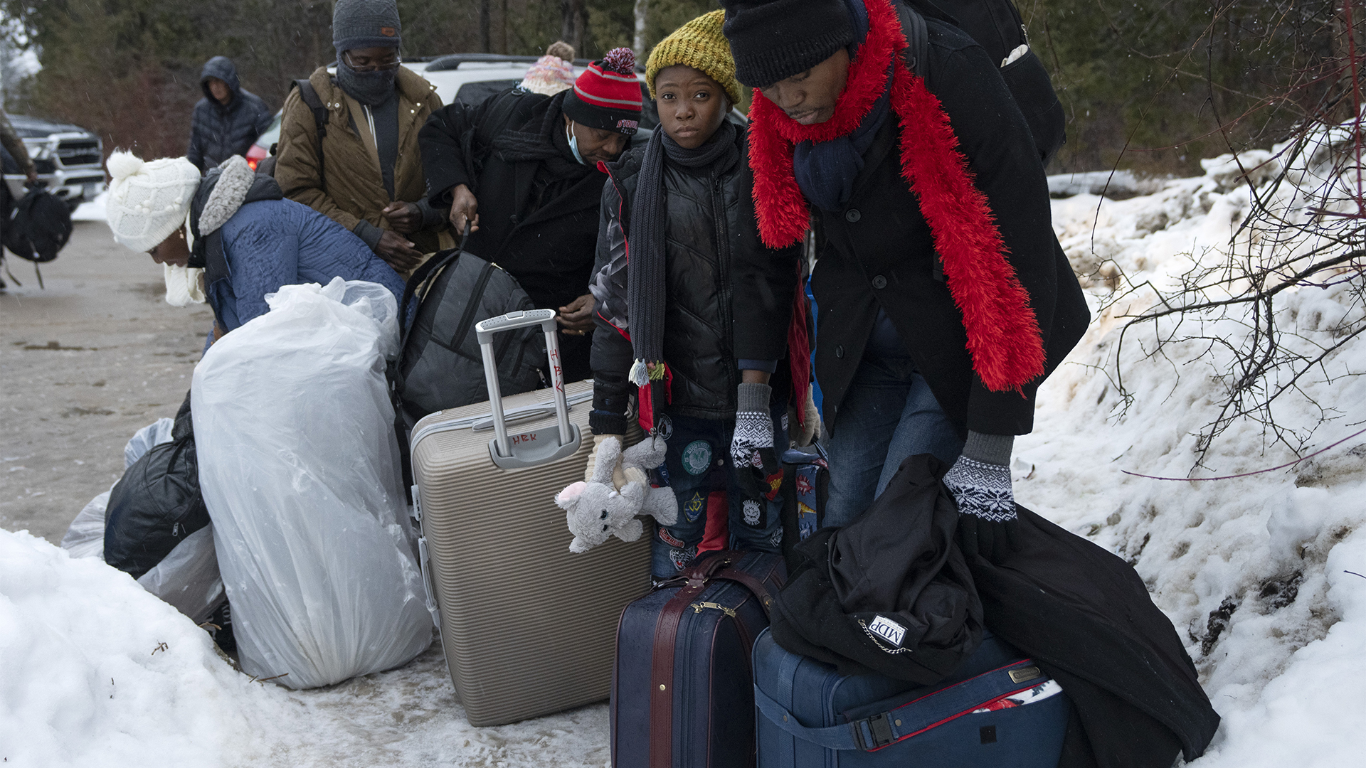 En décembre, quelques 4689 personnes sont entrées au Québec en passant par le chemin Roxham, un nombre supérieur à l'ensemble des candidats au statut de réfugié en 2021. 