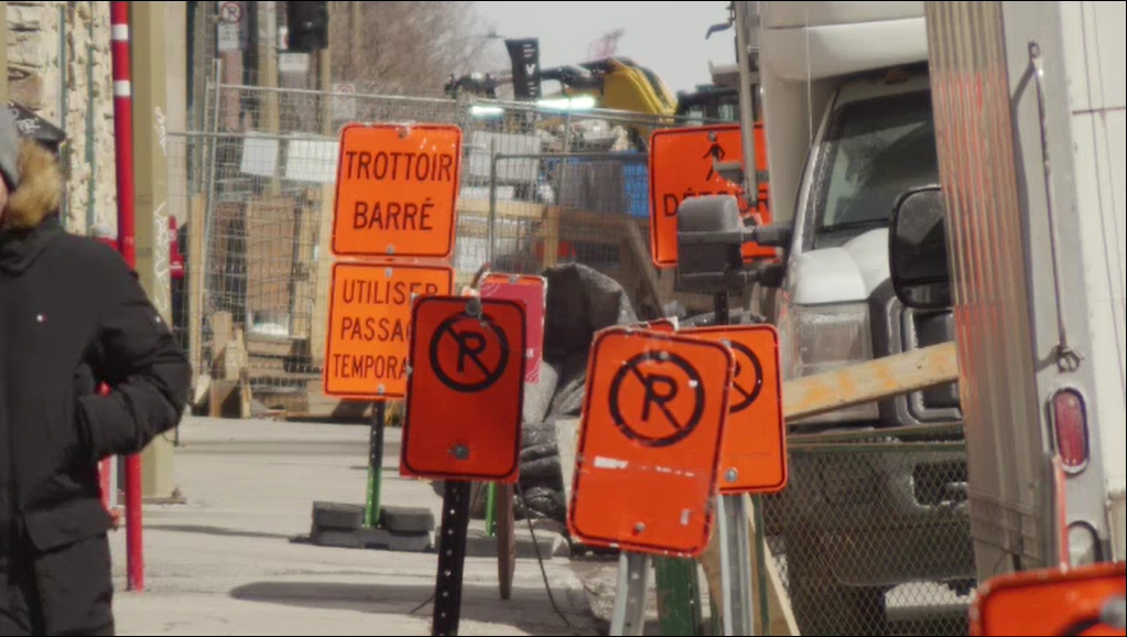 La Ville de Montréal dévoile lundi le 29 janvier 2024 une nouvelle carte interactive qui répertorie, en temps réel, les chantiers et les entraves sur son territoire.