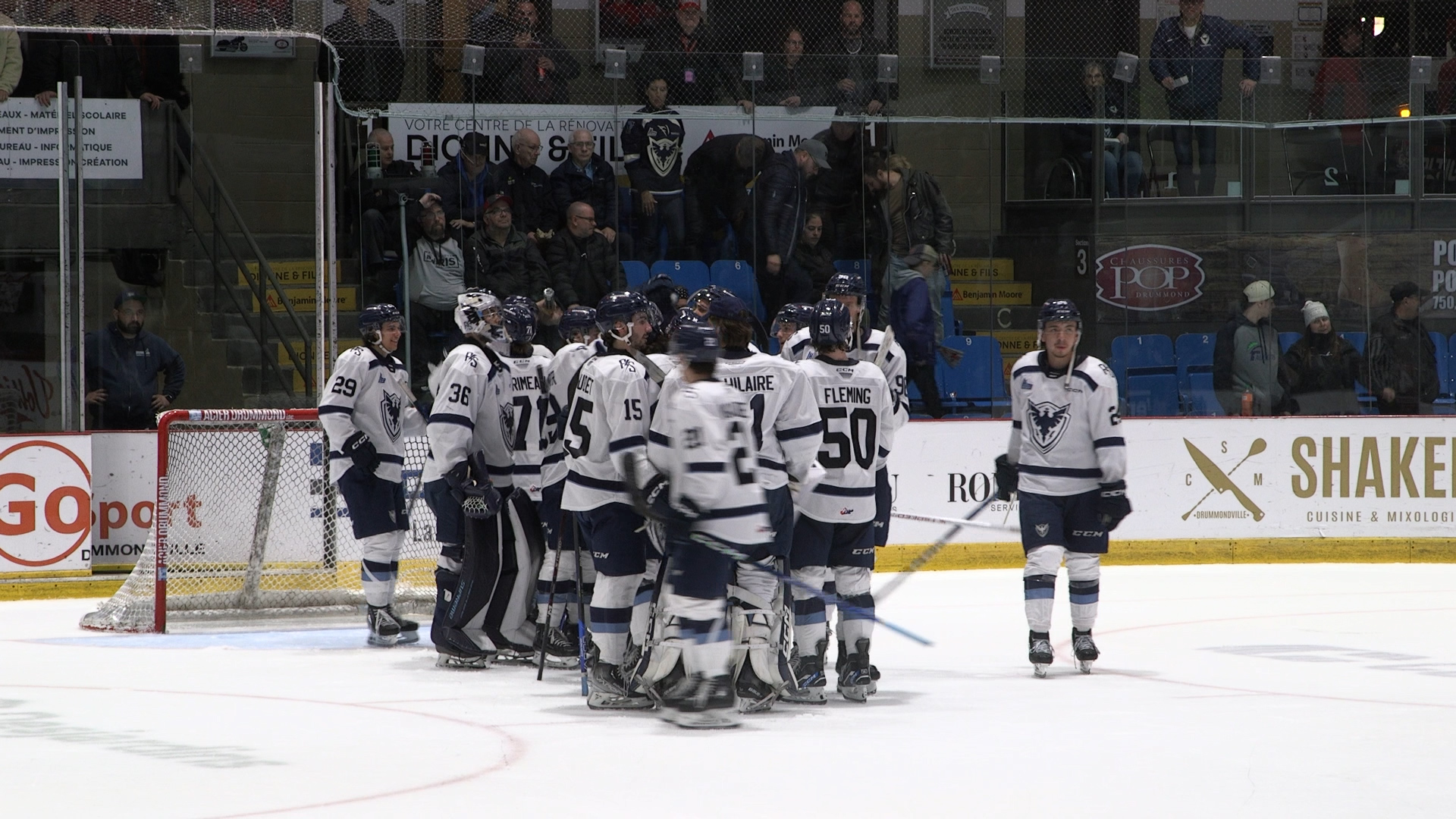 Le Phoenix a remporté le quatrième match de la série contre les Voltigeurs de Drummondville, mercredi soir, par la marque de 5-2, au Centre-Marcel-Dionne.