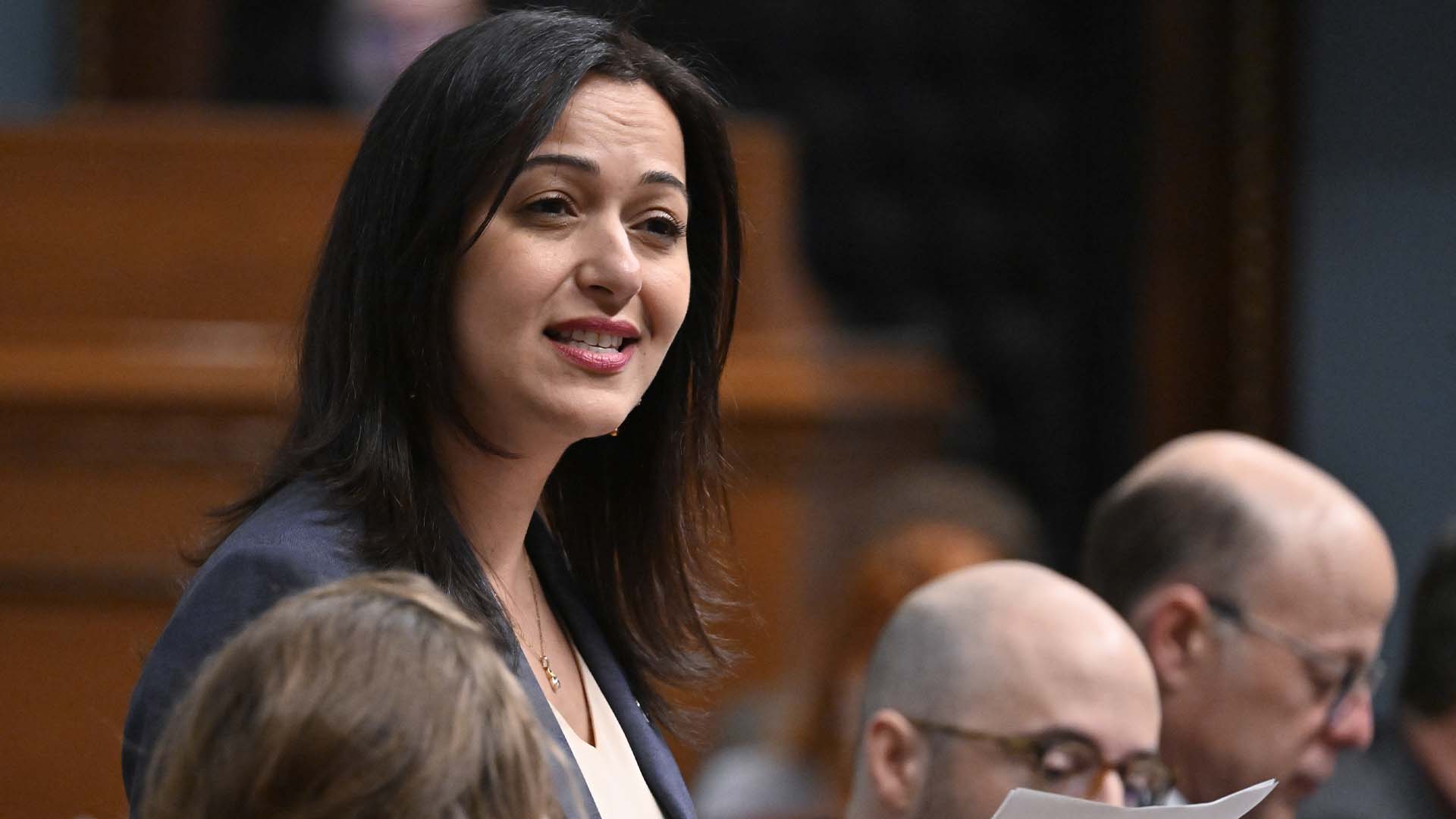 La députée solidaire Ruba Ghazal.