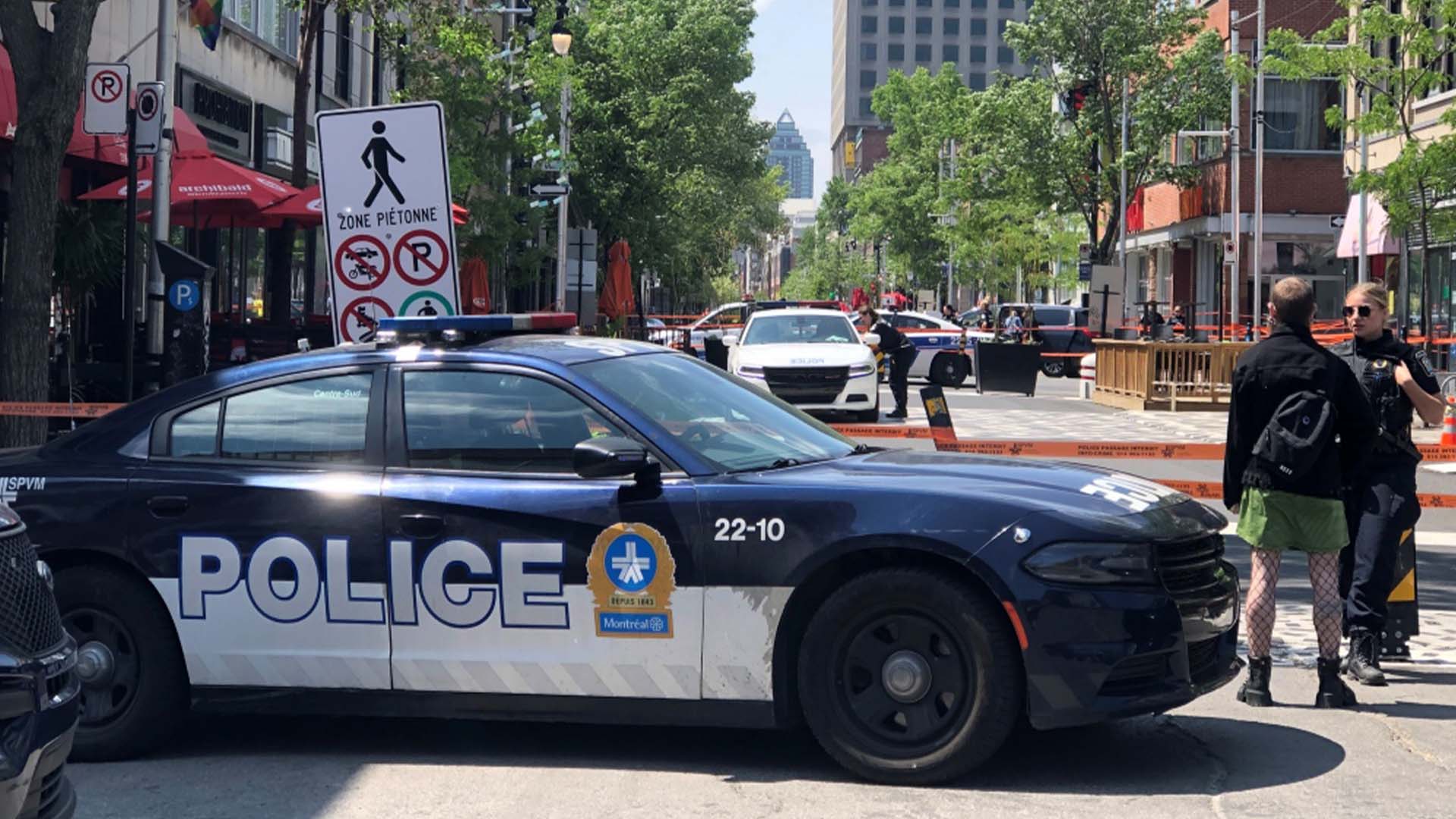 Le sexagénaire a été retrouvé dans un appartement situé sur la rue Sainte-Catherine.