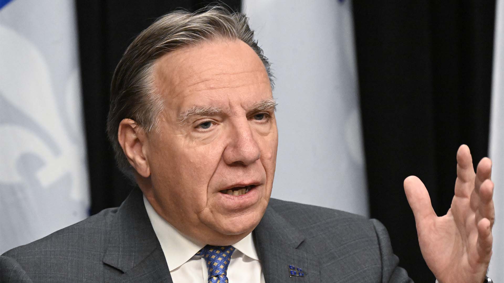 Le premier ministre du Québec, François Legault