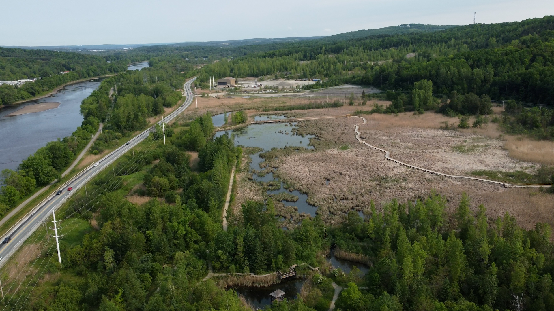 La Ville de Sherbrooke souhaite protéger 45% de son territoire avec le Plan nature adopté, mardi soir.