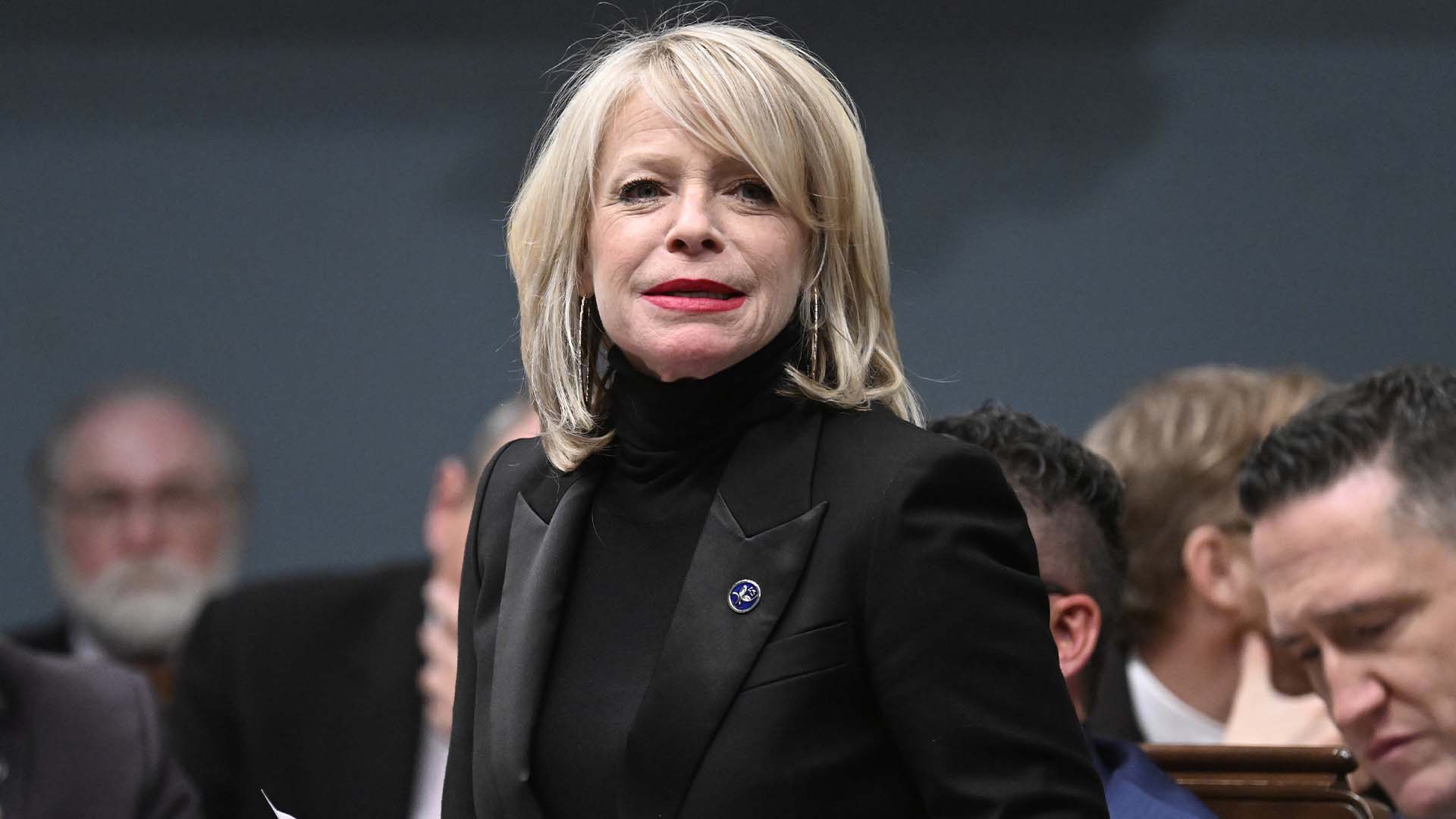 Caroline Proulx, ministre du Tourisme, à l'Assemblée nationale le 8 juin 2023.