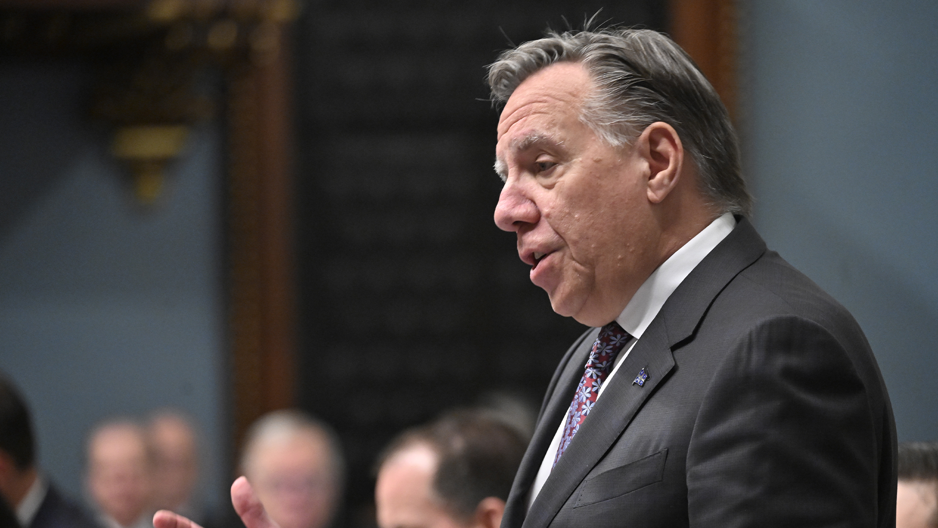 Le premier ministre François Legault a tenu à défendre l'intégrité de son gouvernement.