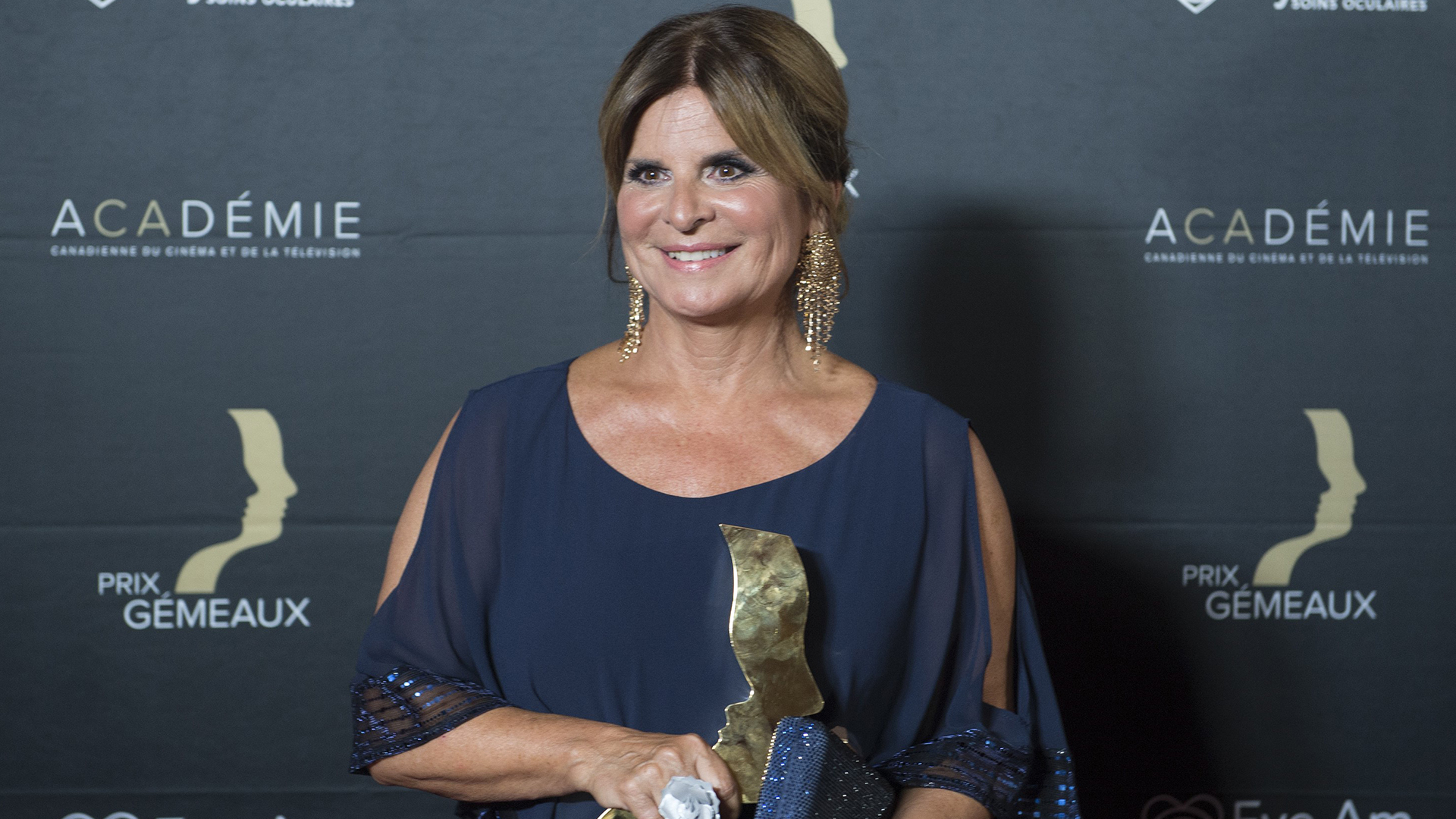 Guylaine Tremblay lors du gala des Gemeaux en 2019.