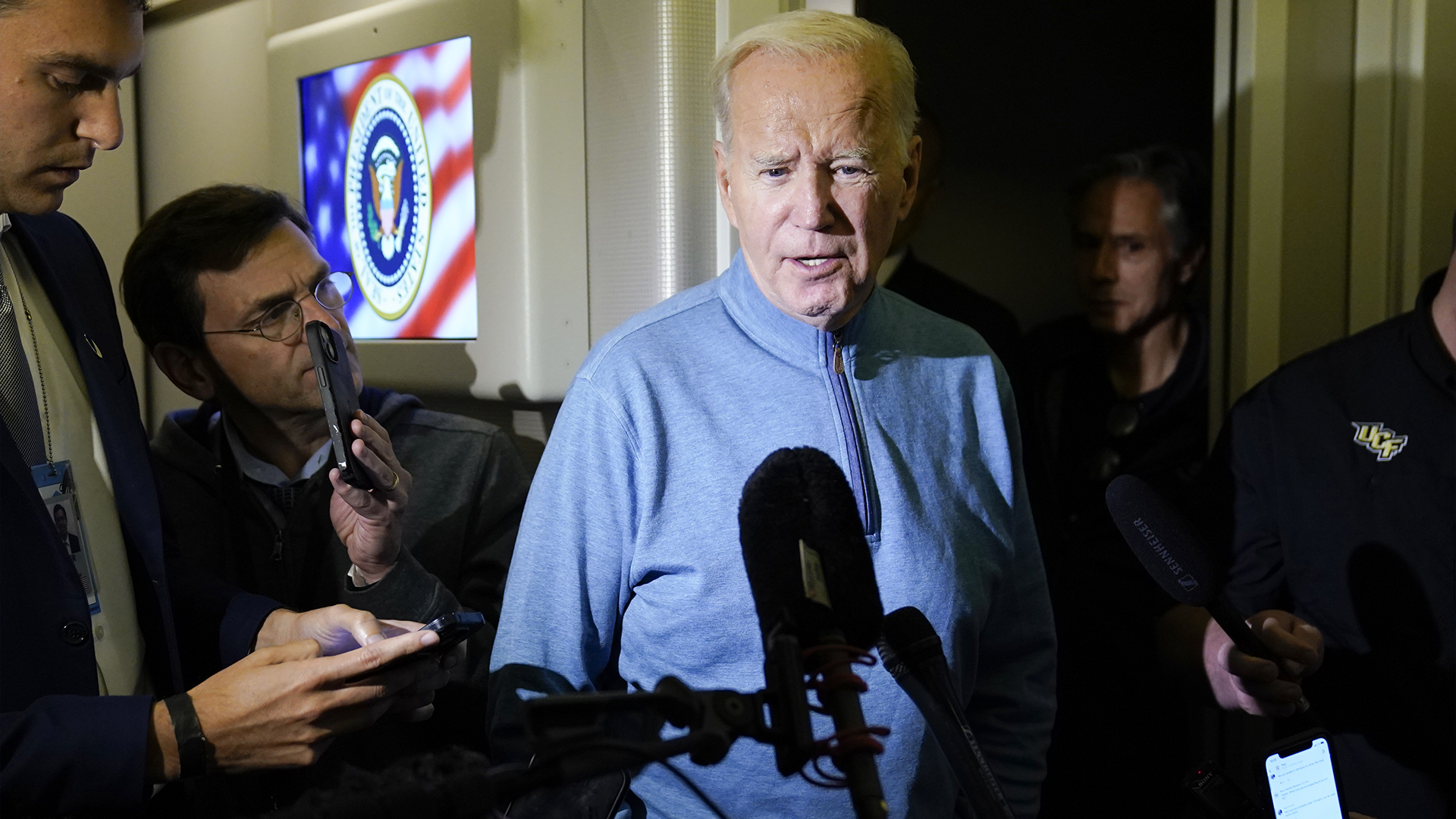 Le président des États-Unis, Joe Biden, s'est rendu mercredi en Israël en temps de guerre pour une visite de sept heures et demie. 