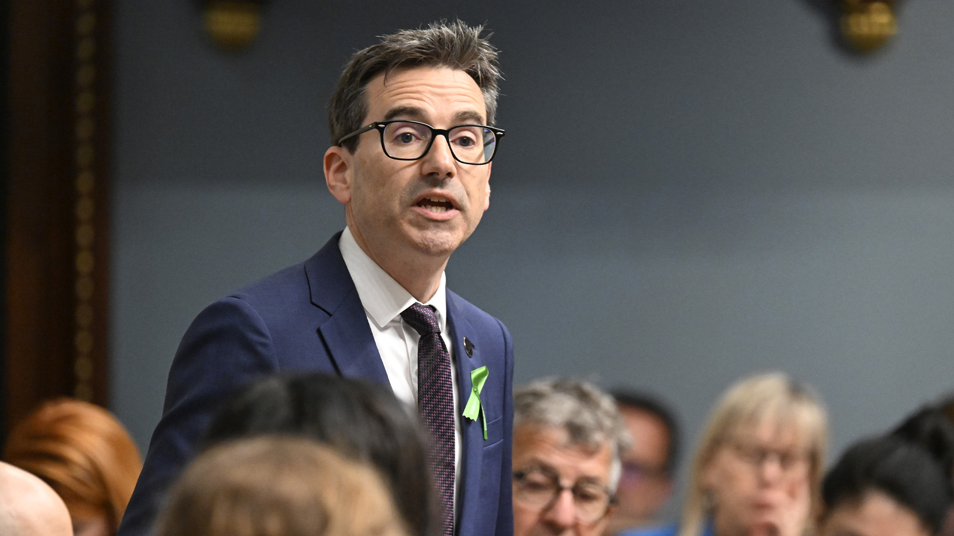 Le député péquiste de Jean-Talon, Pascal Paradis.