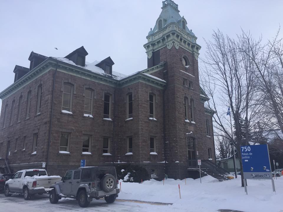 Le Palais de justice de Roberval