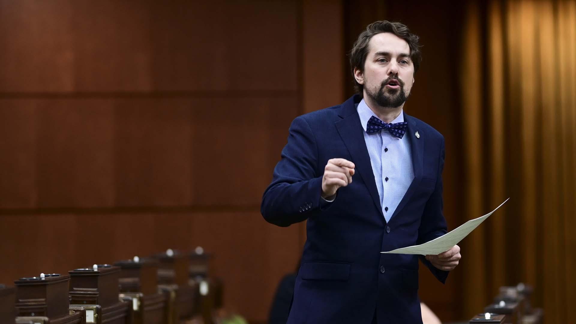 Le député fédéral d'Abitibi-Témiscamingue, Sébastien Lemire (Archives).