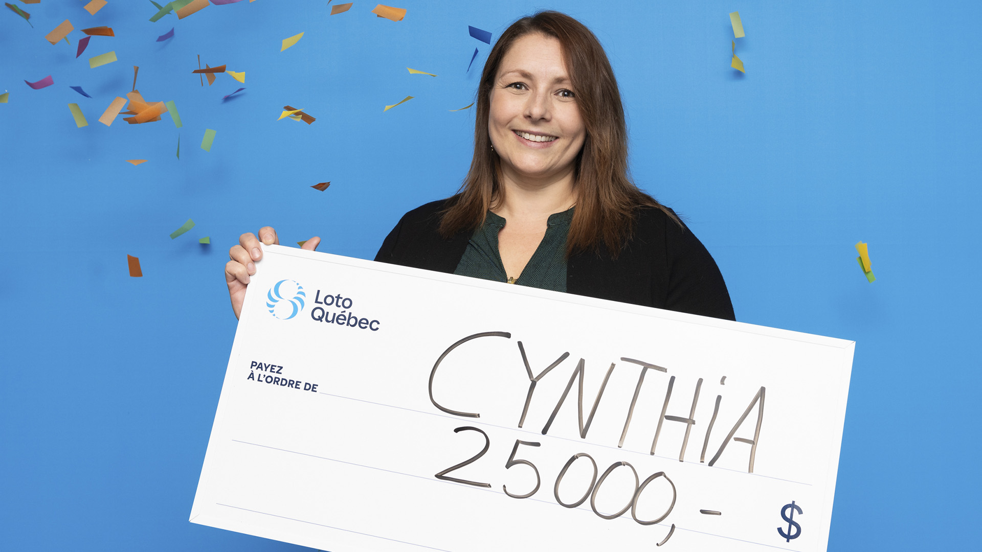 Cynthia Roberge a remporté un lot maison de 25 000 $ au tirage du 10 décembre. 