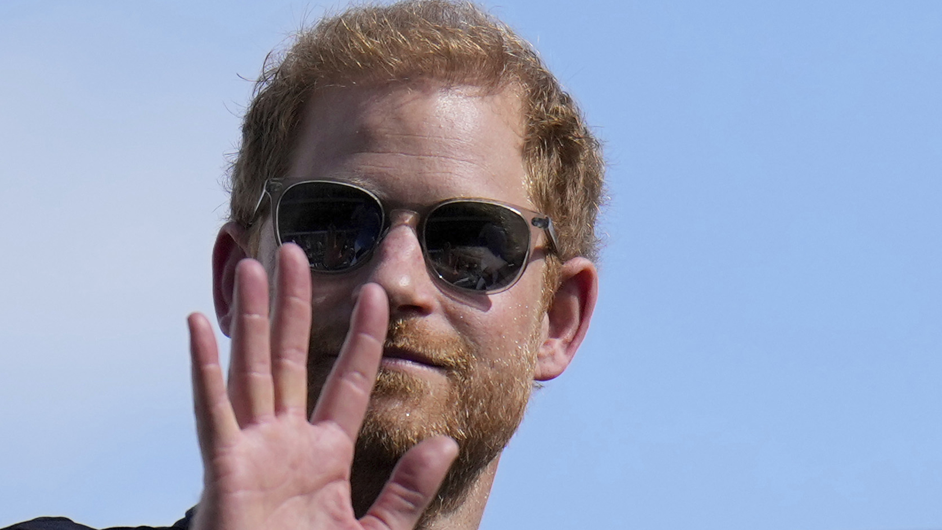 Le prince Harry au Grand Prix de Formule 1 d'Austin, au Texas en octobre 2023.