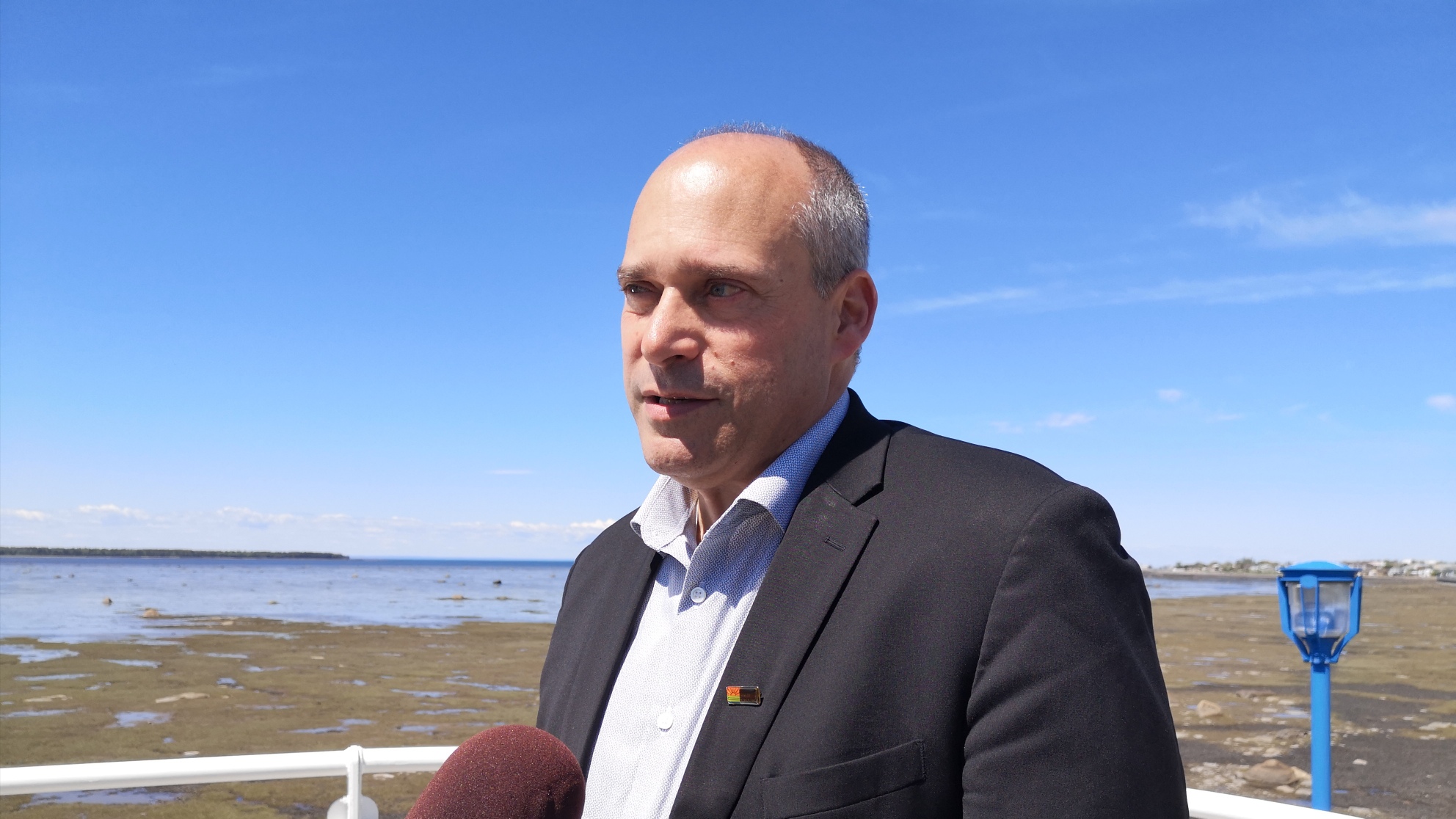 Guy Caron, maire de Rimouski. Photo non datée.