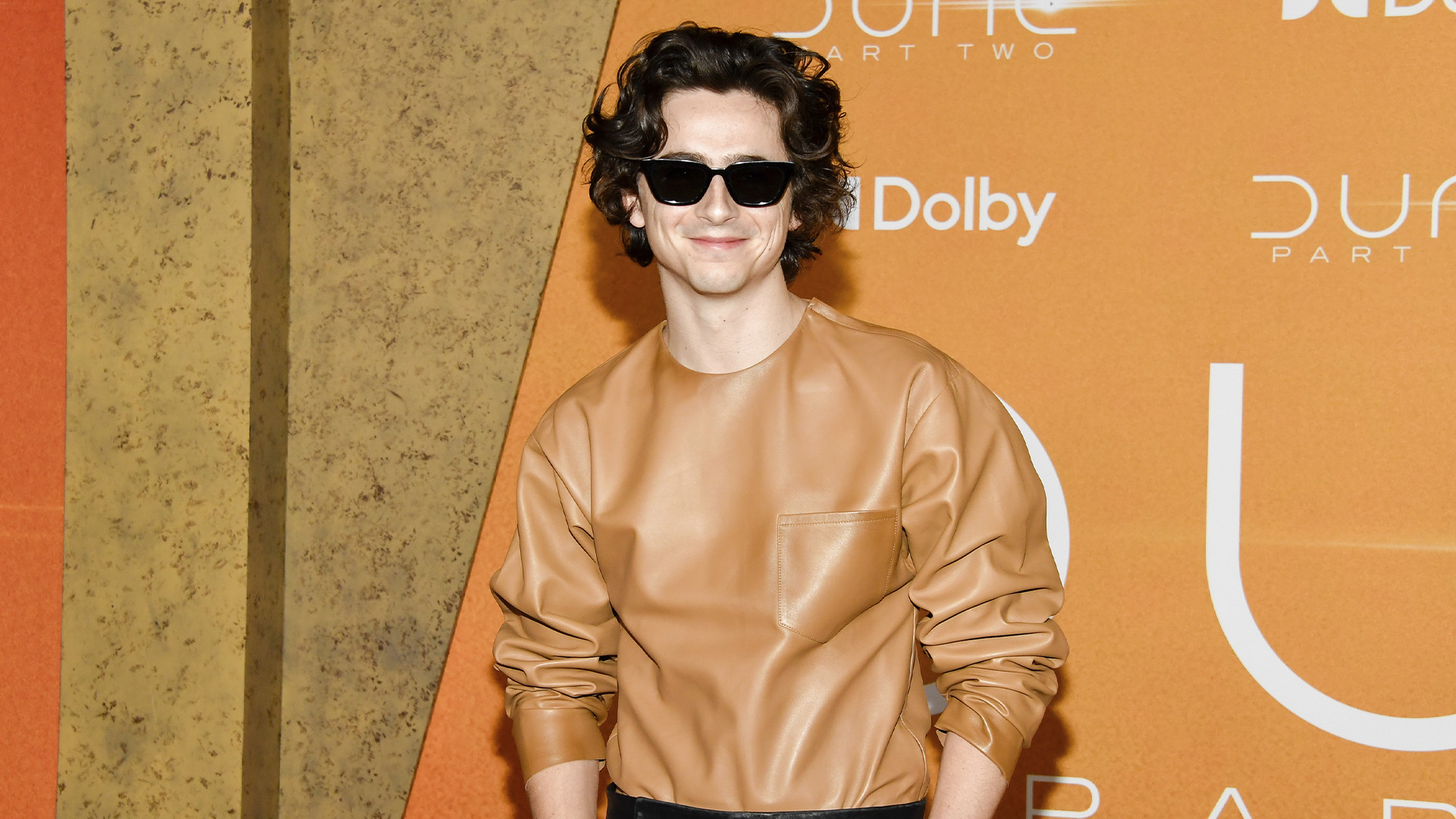 Timothee Chalamet assiste à la première de "Dune : Part Two" au Lincoln Center Plaza le dimanche 25 février 2024 à New York. 