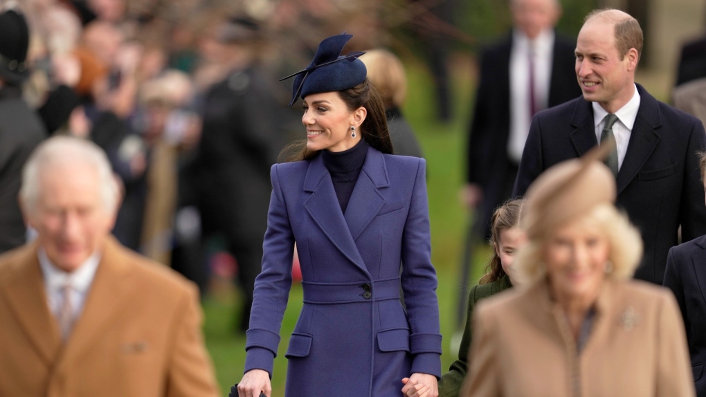 Kate, la princesse de Galles, et William, le prince de Galles.