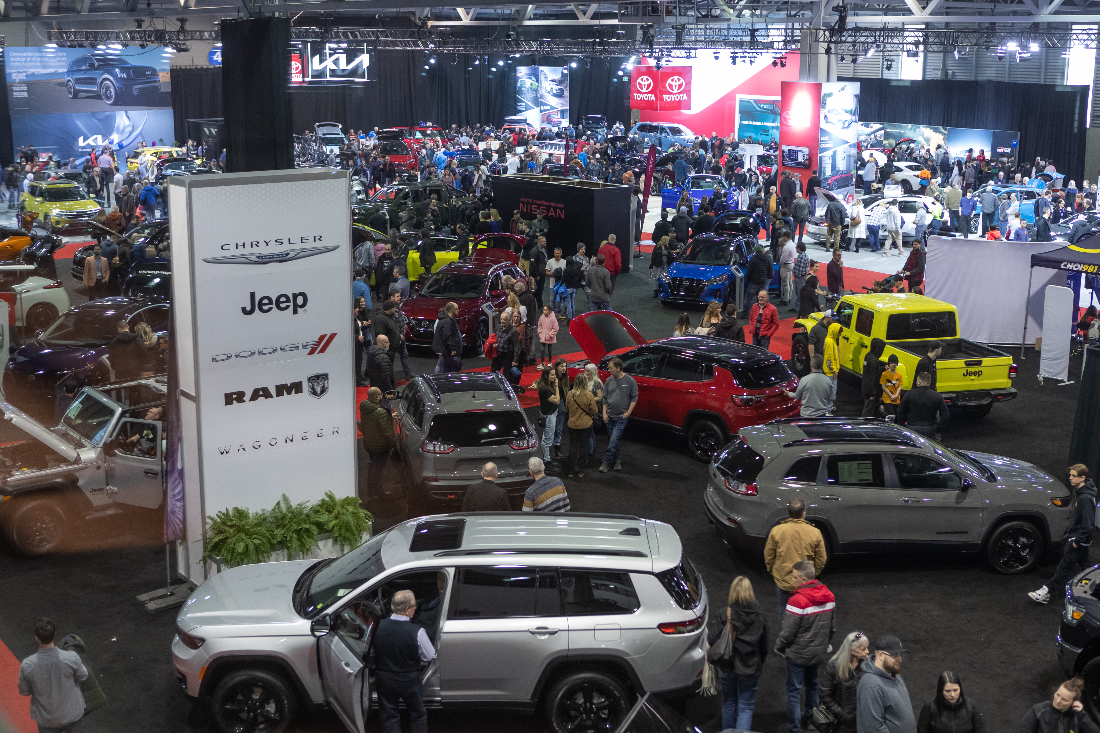 68 000 personnes ont visité l'édition 2023 du Salon de l'auto de Québec 