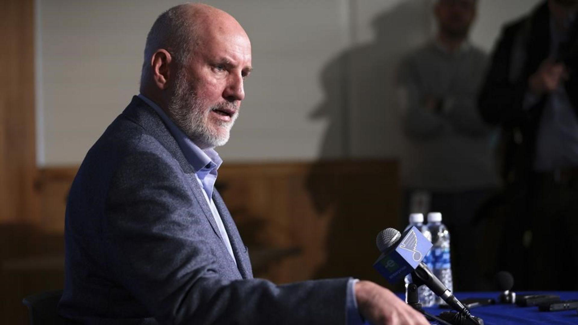 Doug Armstrong était en charge quand les Blues ont gagné la coupe Stanley, en 2019.