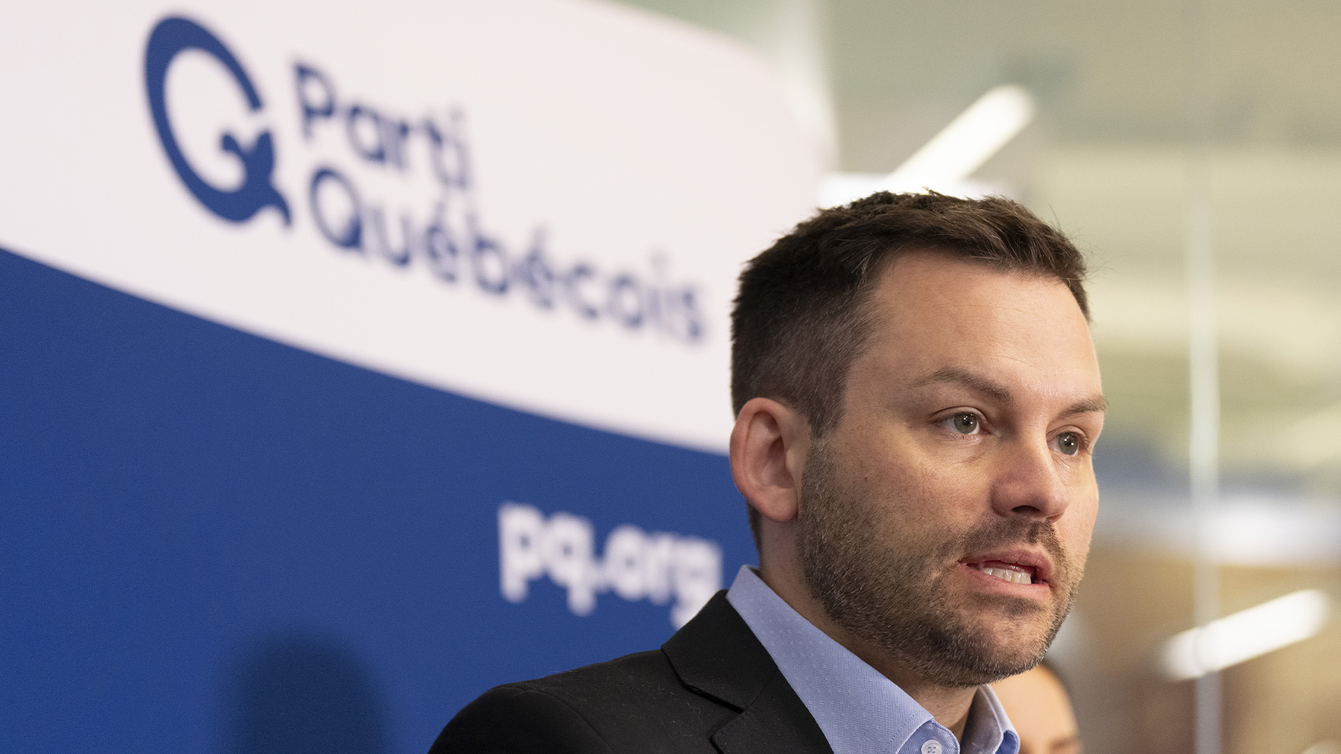 Son discours et sa mêlée de presse ont été annulés, a indiqué le PQ dans un communiqué sans plus de détails.