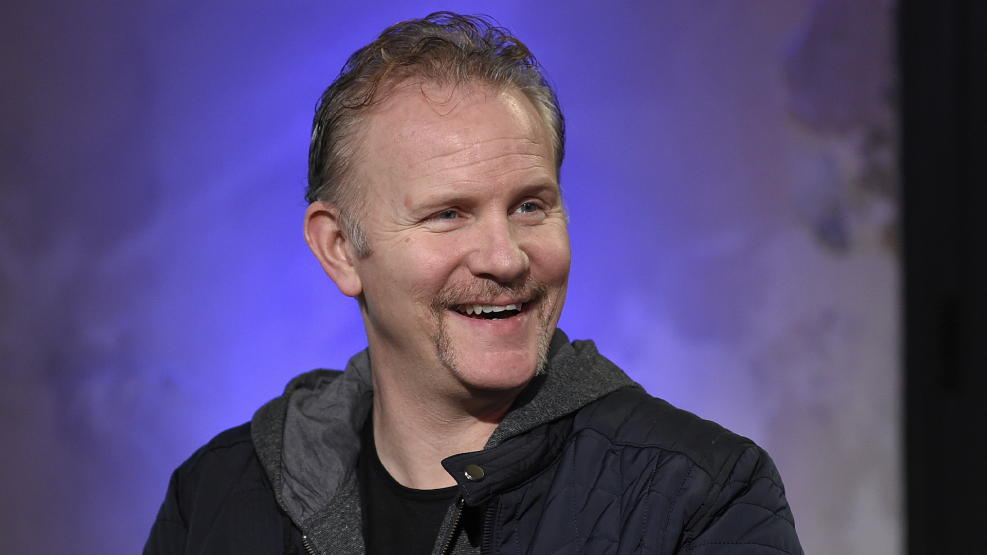 Le documentariste Morgan Spurlock participe à la série de conférences «BUILD» pour discuter du film «Go North», aux studios AOL, le mercredi 4 janvier 2017, à New York. Le réalisateur de «Super Size Me» est décédé jeudi à l'âge de 53 ans.