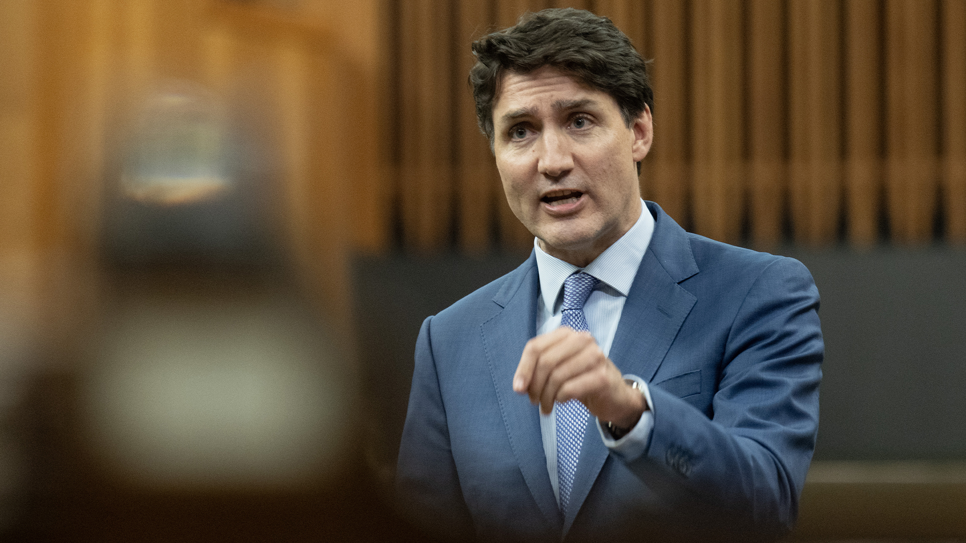 Justin Trudeau à la chambre des Communes à Ottawa le 19 juin 2024.