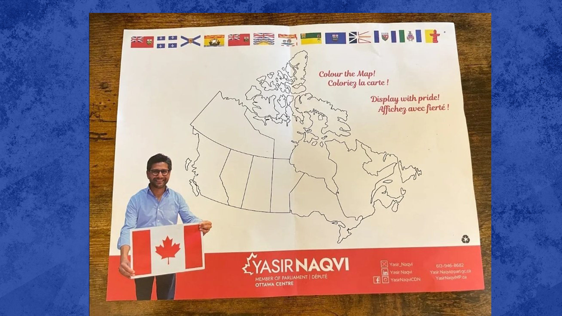 Federal MP apologizes for sending an incorrect map of Canada