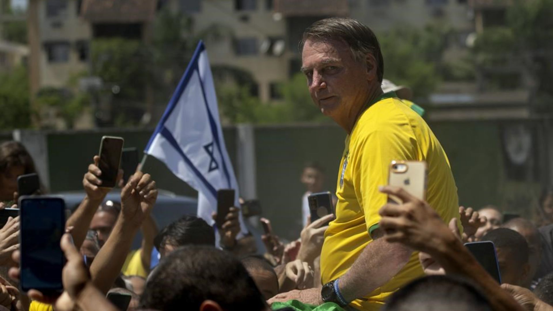 L'ancien président brésilien Jair Bolsonaro