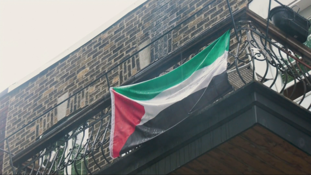 ‘I was appalled’: Her landlord ordered her Palestinian flag removed