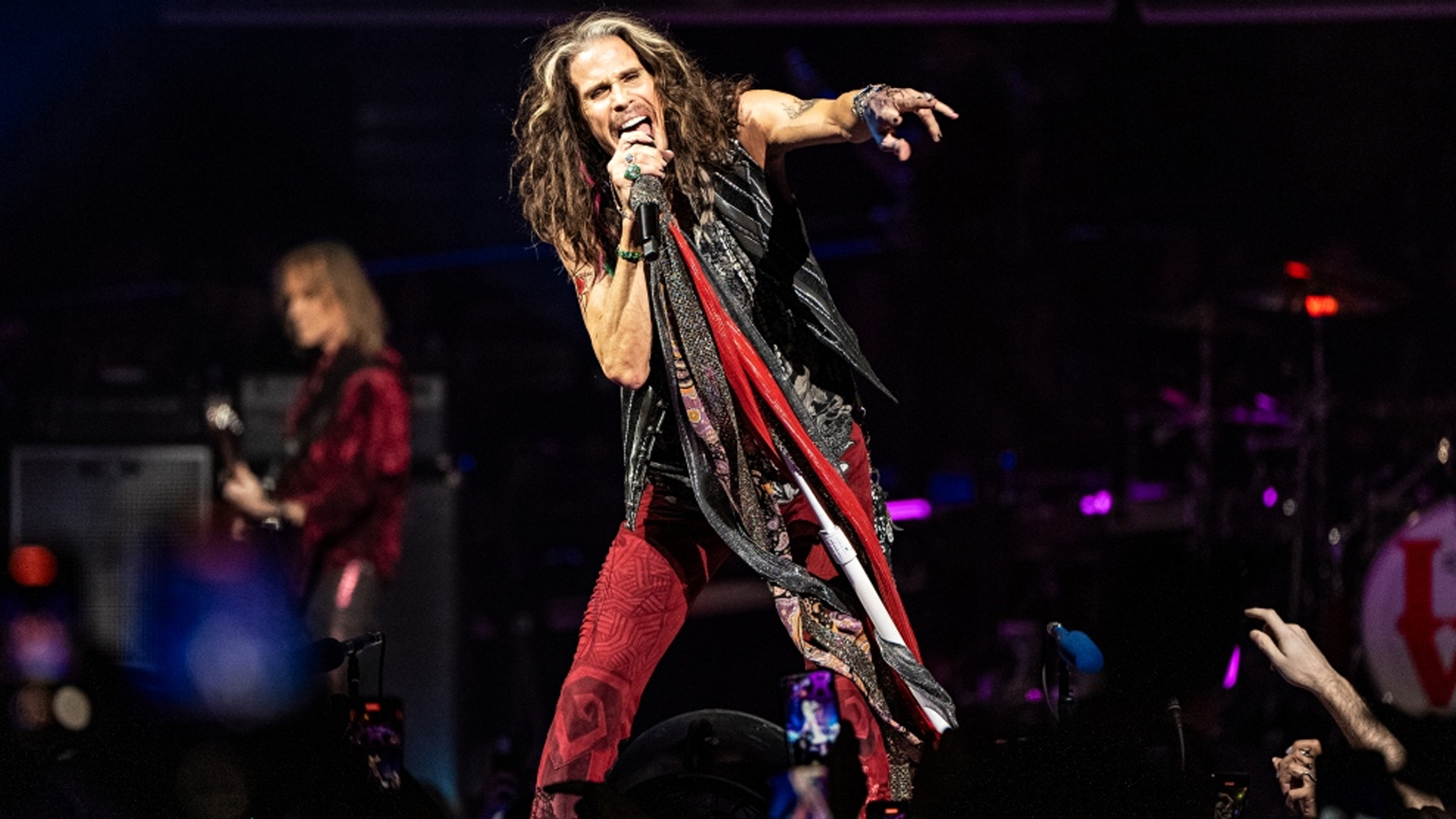 En plus de Steven Tyler, les autres membres du groupe sont Joe Perry, Brad Whitford, Tom Hamilton et Joey Kramer.