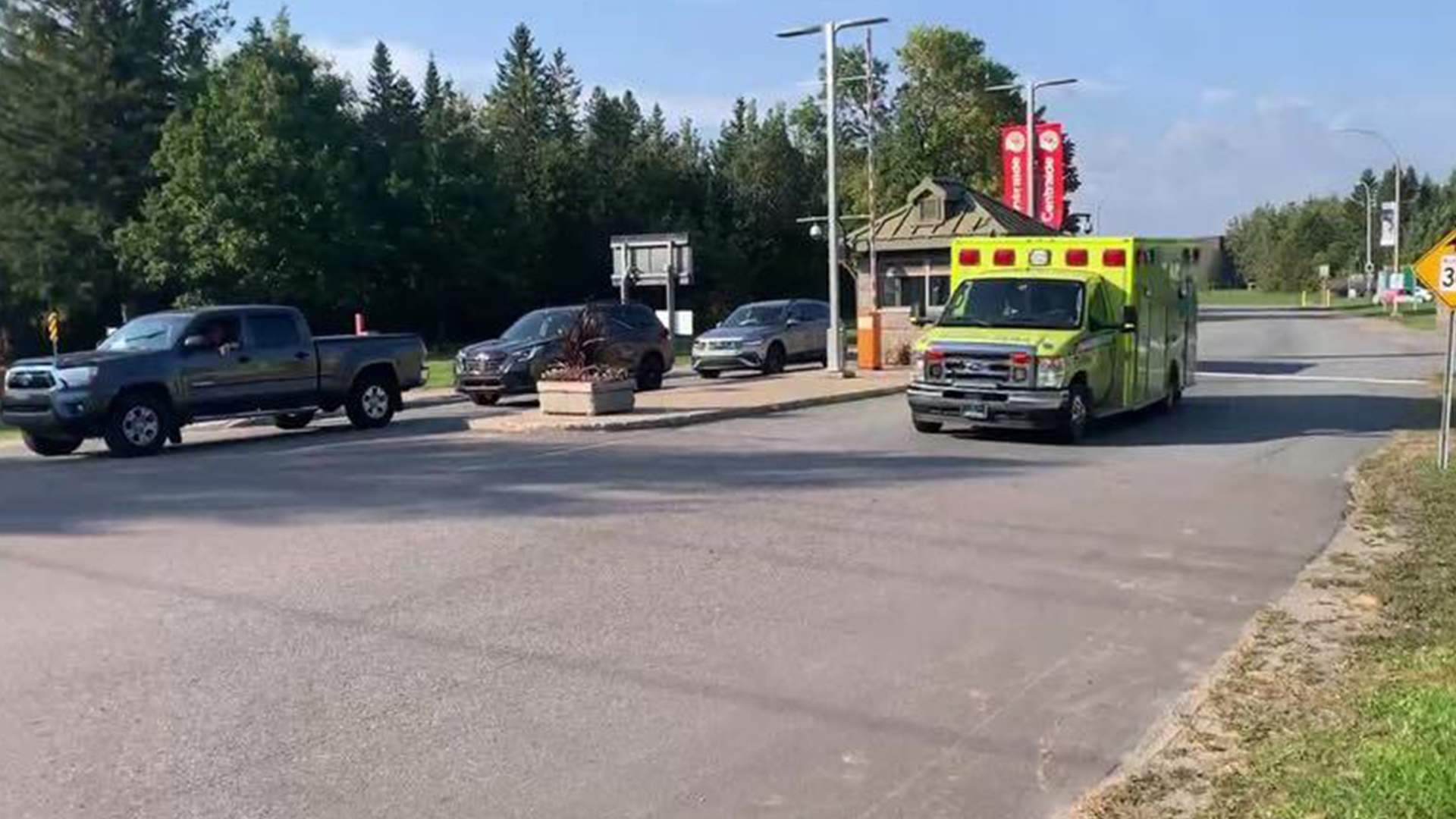 Six militaires auraient été blessés le 17 septembre 2024 lors d'un accident sur la base militaire de Valcartier.