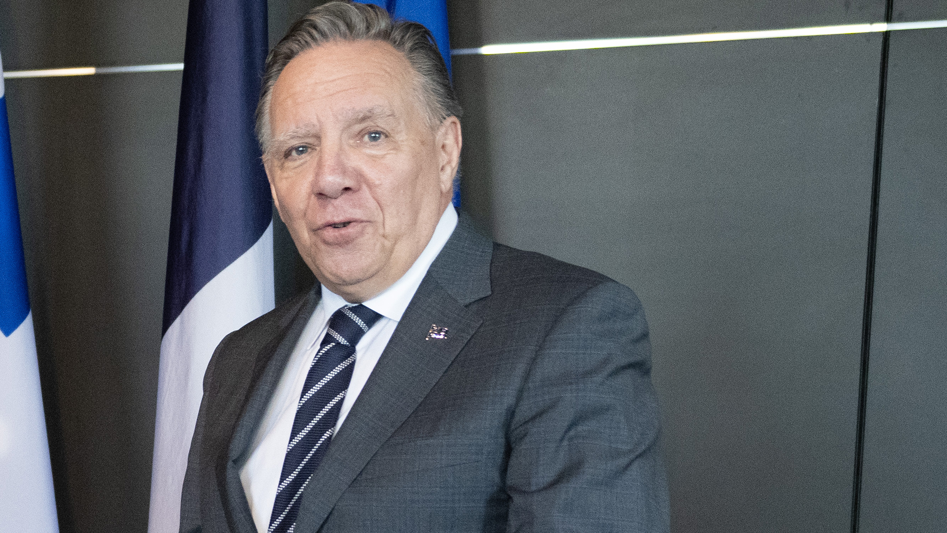 Le premier ministre québécois François Legault à Montréal, le jeudi 26 septembre 2024.