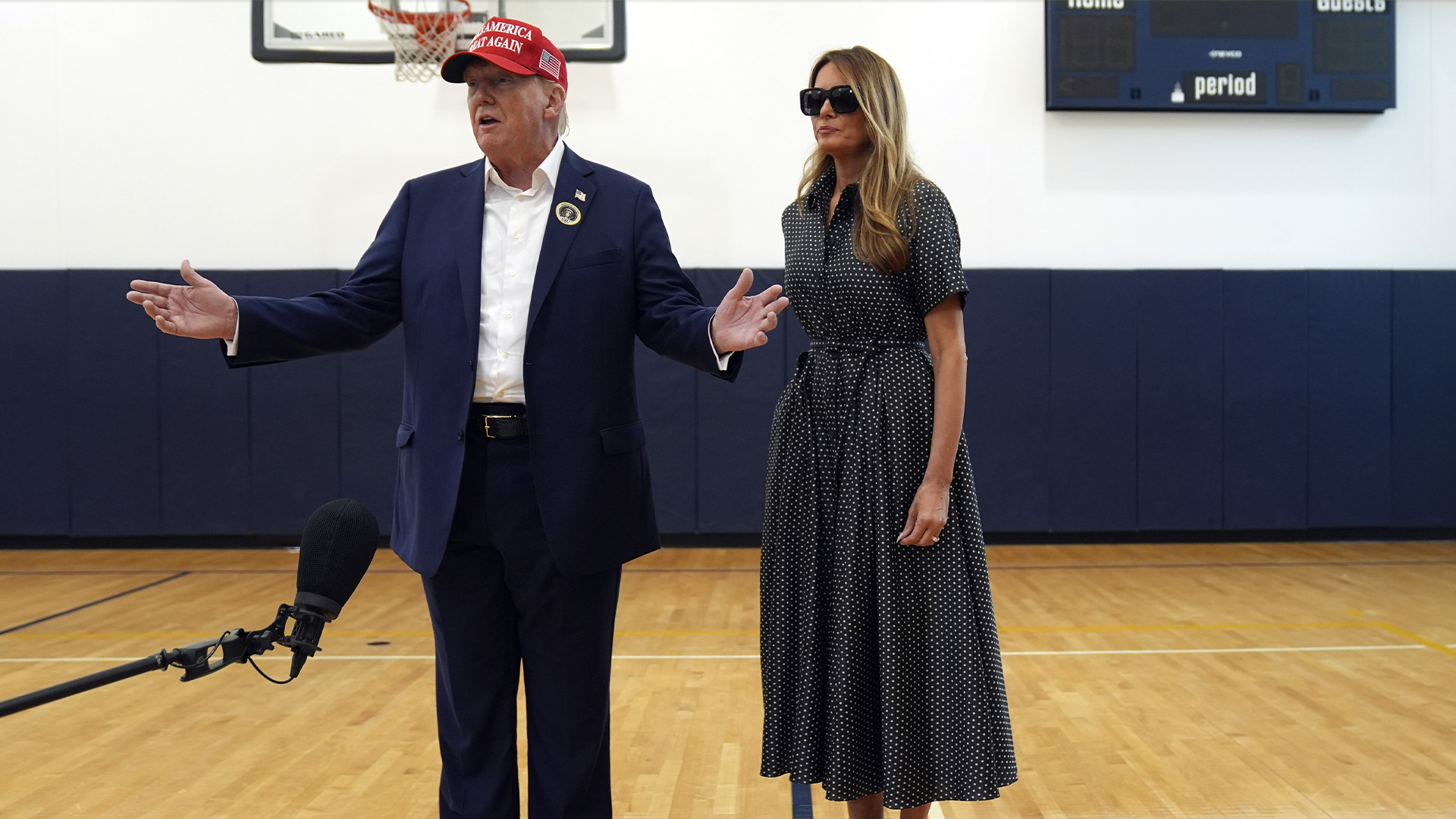 «Il semble que les conservateurs votent aujourd’hui avec beaucoup de force», a lancé Donald Trump aux journalistes à Palm Beach, en Floride. «Il semble que les républicains se soient présentés en force», a-t-il ajouté.