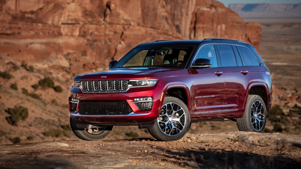 Un véhicule Jeep Grand Cherokee 2024. 