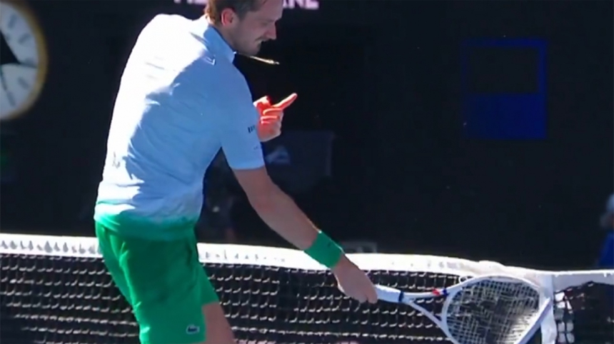 Daniil Medvedev en Australie 