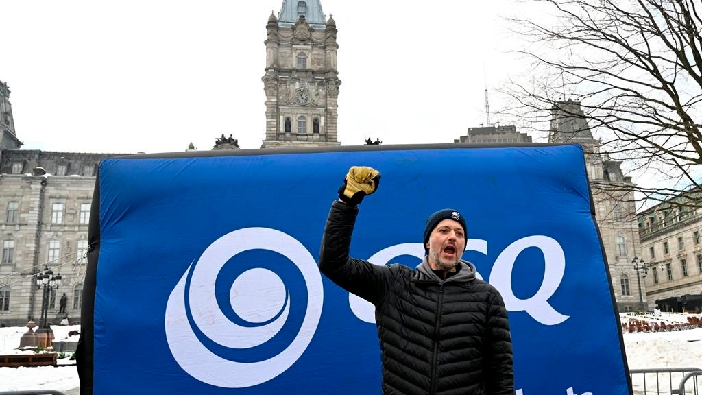 Ces professionnels, membres d'un syndicat de la CSQ (Centrale des syndicats du Québec) ont amorcé lundi matin une grève d'une durée de trois jours.