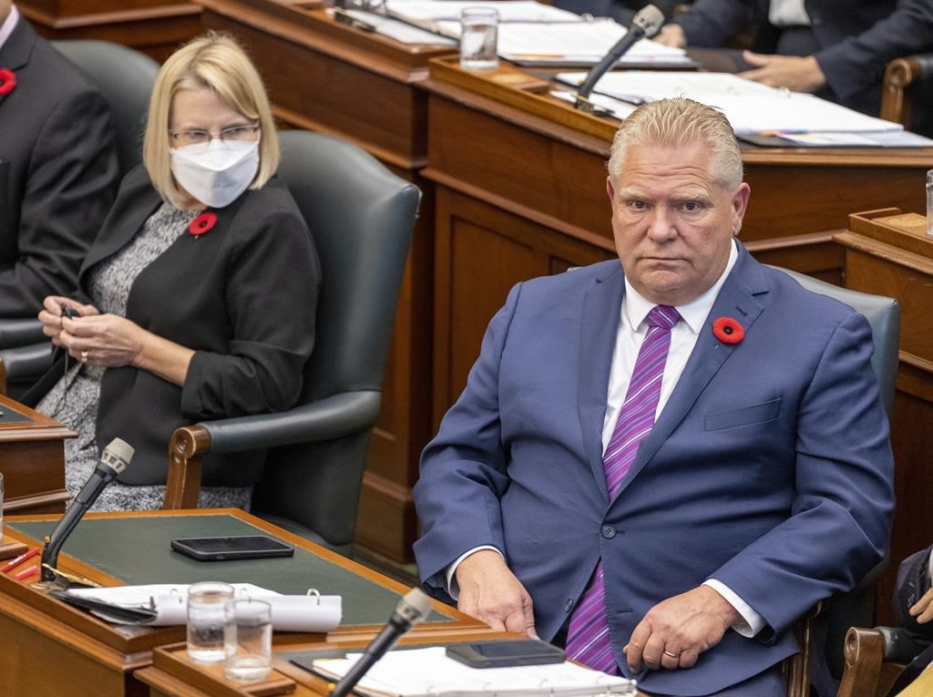 Le premier ministre de l’Ontario et la vice-première ministre de la province n'auront pas à témoigner devant la Commission fédérale sur l'état d'urgence.