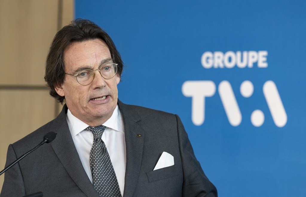 Selon le président et chef de la direction par intérim du Groupe TVA, Pierre Karl Péladeau.