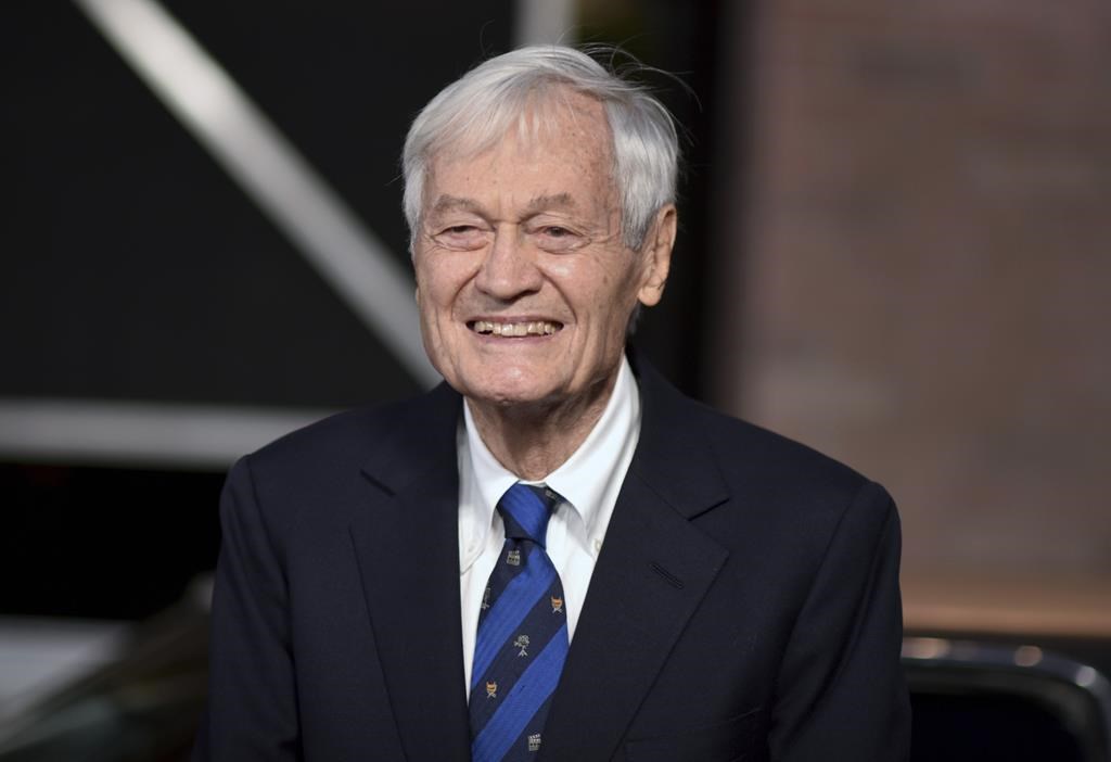 FILE - Roger Corman arrives at the Los Angeles premiere of "The Irishman," Thursday, Oct. 24, 2019, at the TCL Chinese Theatre. Corman, the Oscar-winning “King of the Bs” who helped turn out such low-budget classics as “Little Shop of Horrors” and “Attack of the Crab Monsters” and gave many of Hollywood's most famous actors and directors an early break, died Thursday, May 9, 2024. He was 98. (Photo by Richard Shotwell/Invision/AP, File)