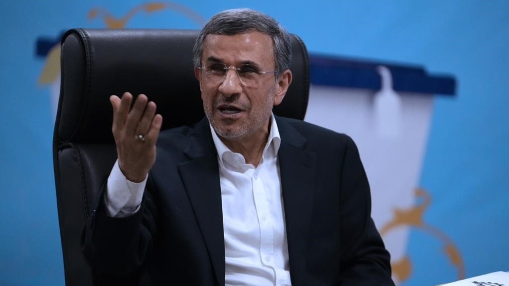  L'ancien président Mahmoud Ahmadinejad, photographié à Téhéran le 2 juin 2024, a été exclu.