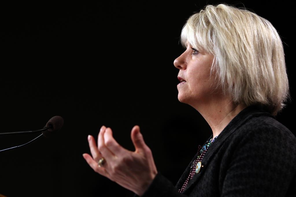 British Columbia's provincial health officer has recommended that the province expand its "safer supply" program to combat deaths from unregulated drugs — including looking at ways to grant access to alternatives without requiring a prescription. Provincial health officer Dr. Bonnie Henry speaks during a press conference at the legislature in Victoria, Thursday, March 10, 2022. THE CANADIAN PRESS/Chad Hipolito